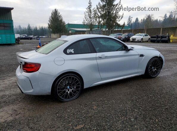 WBS2U7C03L7E40500 2020 BMW M2 Gray Tył prawy