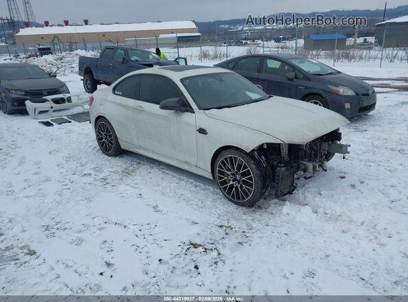 WBS2U7C06L7E14814 2020 BMW M2 Белый Передняя правая четверть