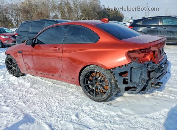 WBS2U7C59K7D30044 2019 BMW M2 Красный Задняя левая четверть