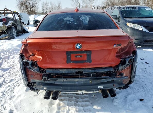 WBS2U7C59K7D30044 2019 BMW M2 Красный Вид сзади