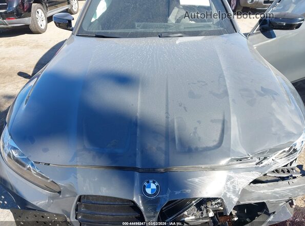 WBS33AY05RFT26894 2024 BMW M3 Gray Widok z tyłu