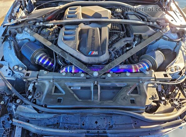 WBS33AY08PFR25155 2023 BMW M3 Серый Вид задней части салона