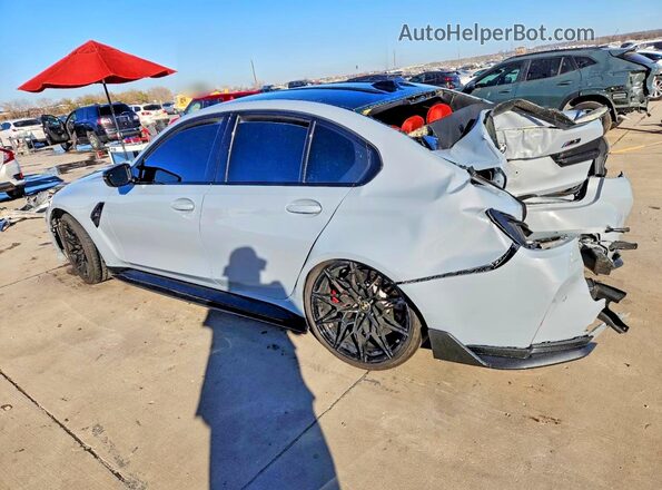 WBS33AY08PFR25155 2023 BMW M3 Серый Задняя левая четверть