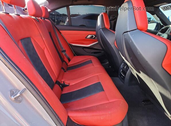 WBS33AY08PFR25155 2023 BMW M3 Серый Вид задних сидений