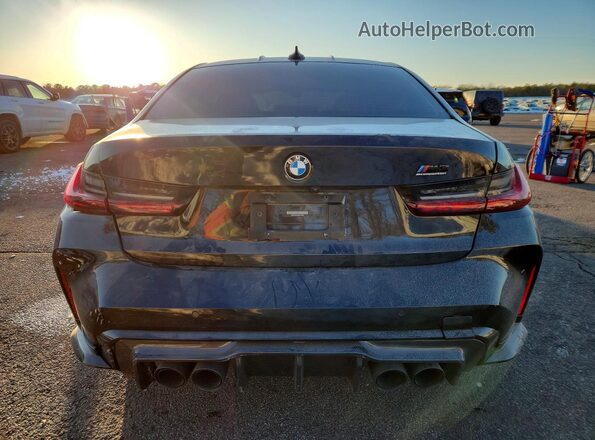 WBS33AY0XMFK79094 2021 BMW M3 Black Widok z tyłu