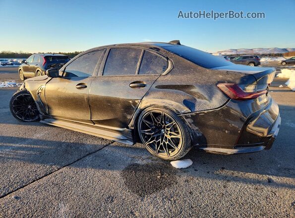 WBS33AY0XMFK79094 2021 BMW M3 Black Tył lewy