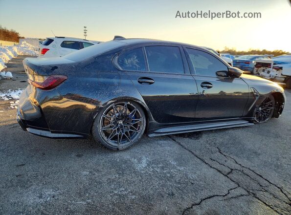 WBS33AY0XMFK79094 2021 BMW M3 Black Tył prawy