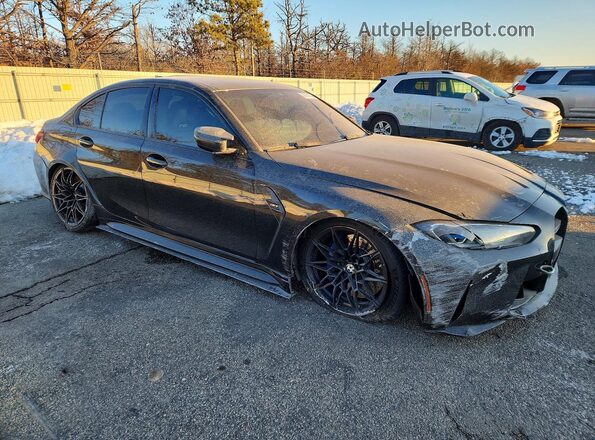 WBS33AY0XMFK79094 2021 BMW M3 Black Przód prawy