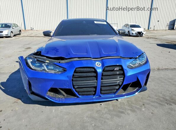 WBS33AZ01PCM12653 2023 BMW M4 Синий Вид спереди