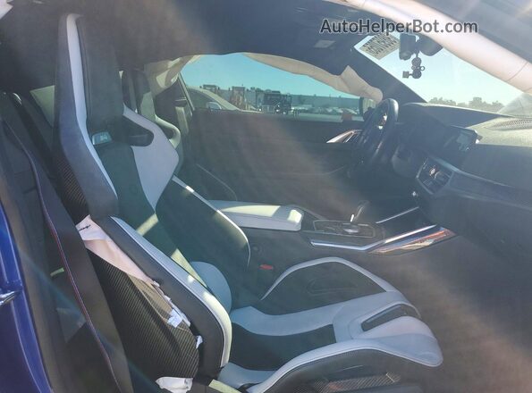 WBS33AZ01PCM12653 2023 BMW M4 Синий Вид задних сидений