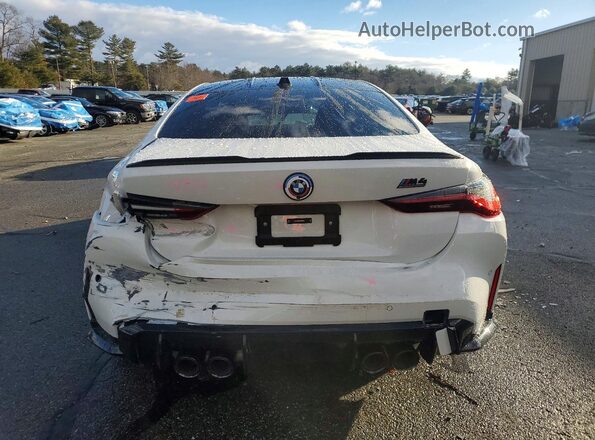 WBS33AZ03RCP33242 2024 BMW M4 Белый Вид сзади