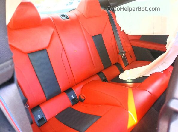 WBS33AZ03RCP33242 2024 BMW M4 Белый Вид задних сидений
