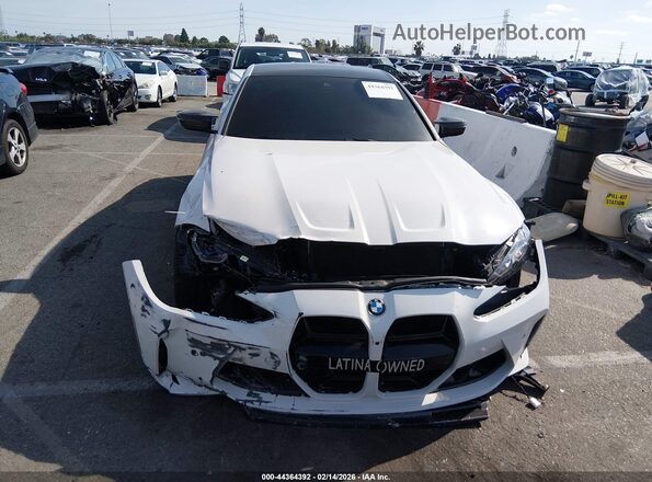 WBS33AZ09MCG83040 2021 BMW M4 Белый Вид задней части салона