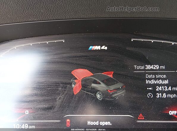 WBS33AZ09MCG83040 2021 BMW M4 Белый 