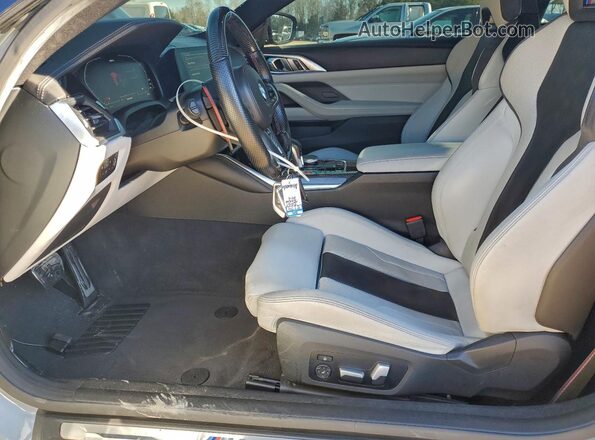WBS33AZ0XMCH10259 2021 BMW M4 Угольный Вид салона спереди