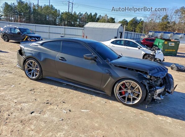 WBS33AZ0XMCH10259 2021 BMW M4 Угольный Передняя правая четверть