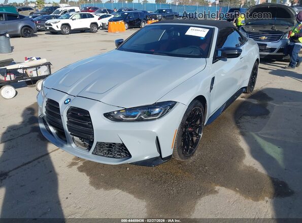 WBS33BA00PCL94406 2023 BMW M4 Серый Передняя левая четверть