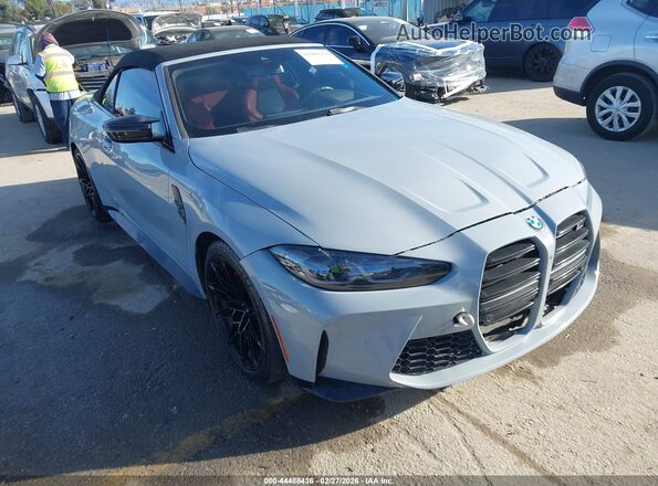 WBS33BA00PCL94406 2023 BMW M4 Серый Передняя правая четверть