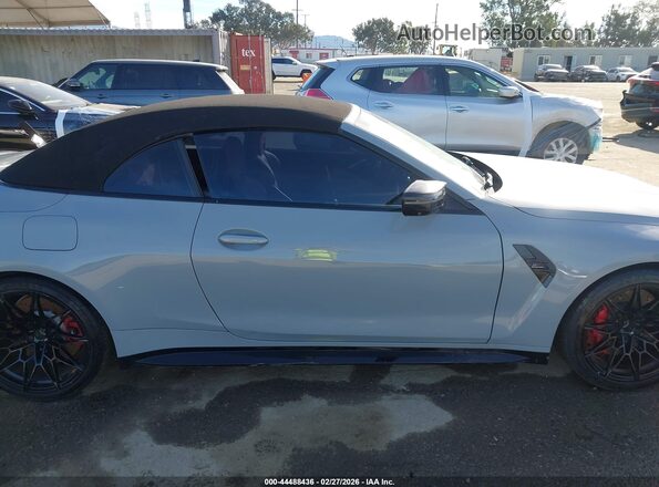 WBS33BA00PCL94406 2023 BMW M4 Серый Вид задней части салона