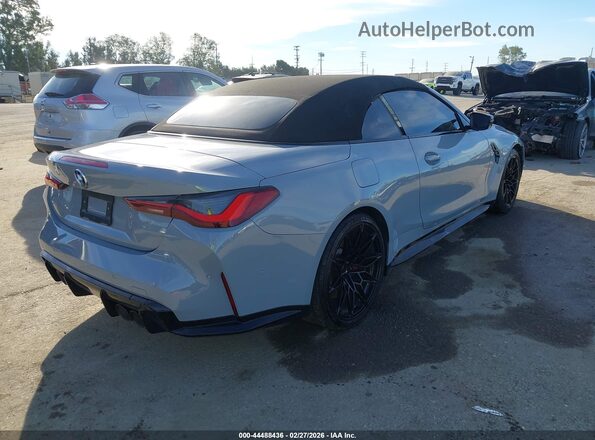WBS33BA00PCL94406 2023 BMW M4 Серый Задняя правая четверть