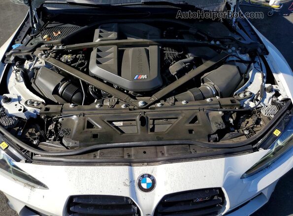 WBS33BA02RCP24436 2024 BMW M4 White Սալոնի հետևի տեսք
