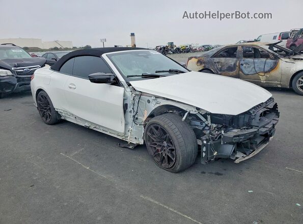WBS33BA04PCL22253 2023 BMW M4 White Delantero derecho
