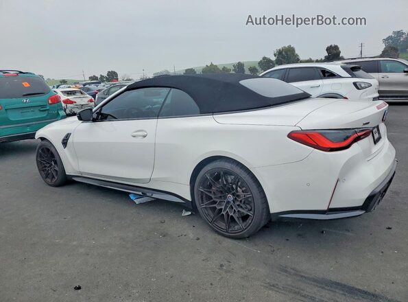 WBS33BA04PCL22253 2023 BMW M4 White Trasero izquierdo