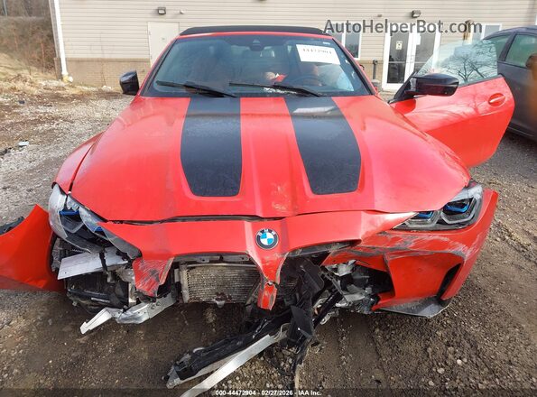 WBS33BA08RCP12811 2024 BMW M4 Красный Вид щитка приборов