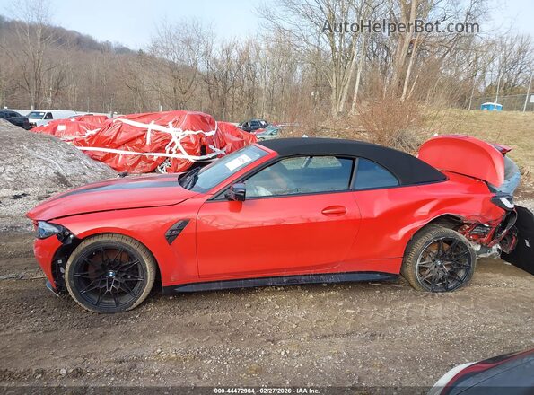 WBS33BA08RCP12811 2024 BMW M4 Красный Панорамный вид салона 360°