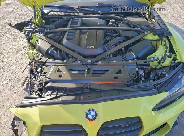 WBS33HK01SCS44332 2025 BMW M4 Green Vista interior trasera