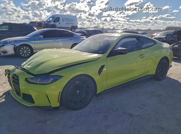 WBS33HK01SCS44332 2025 BMW M4 Green Vista tres cuartos delantera izquierda