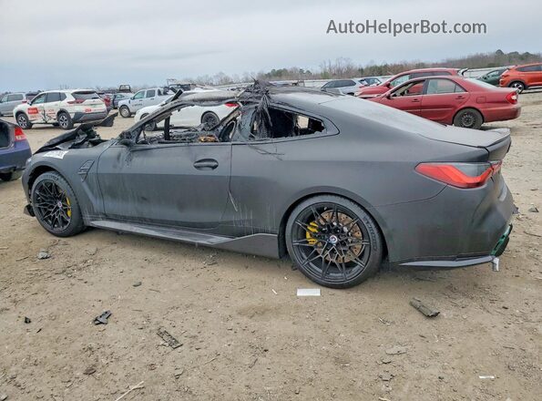 WBS33HK01SCU09943 2025 BMW M4 Черный Задняя левая четверть