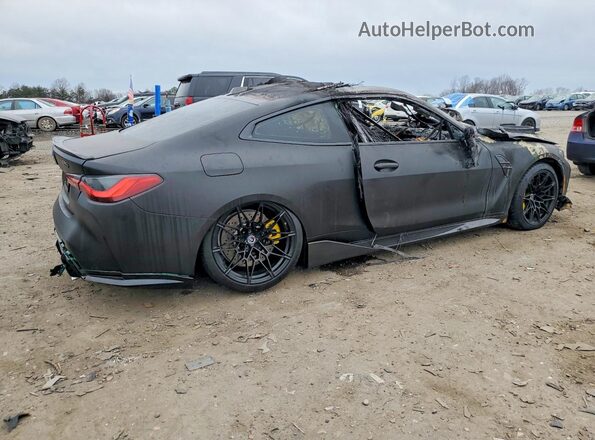 WBS33HK01SCU09943 2025 BMW M4 Черный Задняя правая четверть