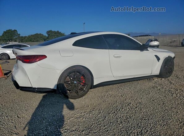 WBS33HK03SCU13623 2025 BMW M4 Белый Задняя правая четверть