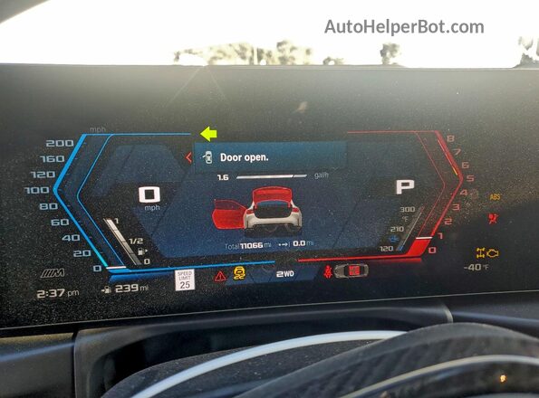 WBS33HK03SCU13623 2025 BMW M4 Белый Вид щитка приборов