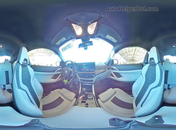 WBS33HK08SCU35293 2025 BMW M4 Синий Вид наклейки с VIN-кодом