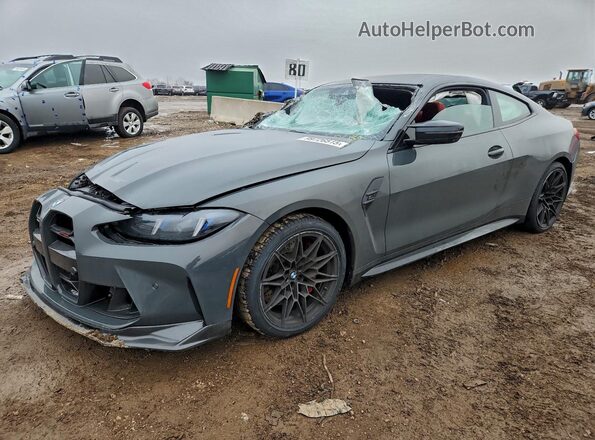 WBS33HK09TCV99265 2026 BMW M4 Серый Передняя левая четверть