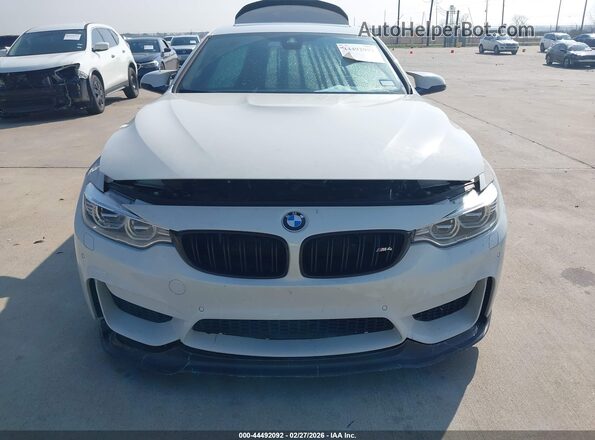 WBS3R9C31HA014324 2017 BMW M4 Белый Вид спереди