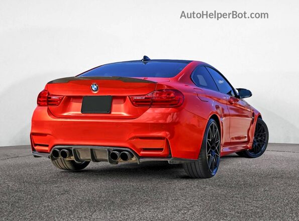 WBS3R9C51GK708487 2016 BMW M4 Оранжевый Вид спереди