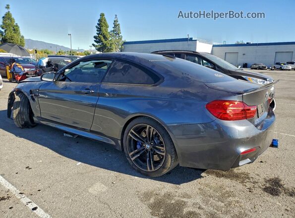WBS3R9C55GK338323 2016 BMW M4 Серый Задняя левая четверть