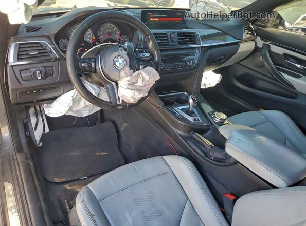 WBS3R9C55GK338323 2016 BMW M4 Серый Вид панели приборов