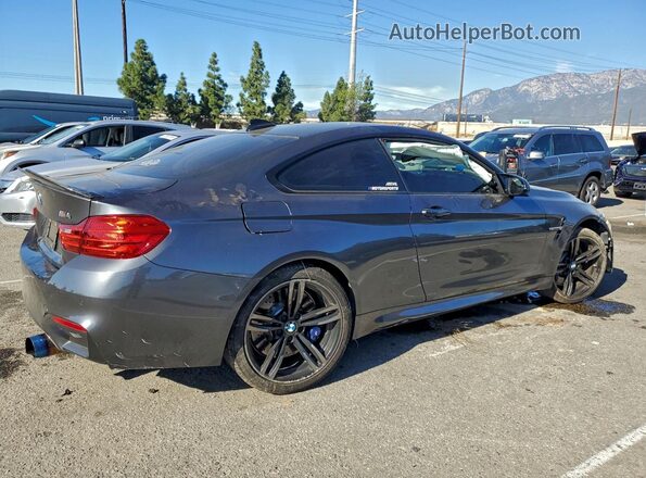 WBS3R9C55GK338323 2016 BMW M4 Серый Задняя правая четверть