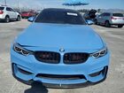 2016 Bmw M4 Синий vin: WBS3R9C56GK338007