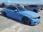 2016 Bmw M4 Синий vin: WBS3R9C56GK338007