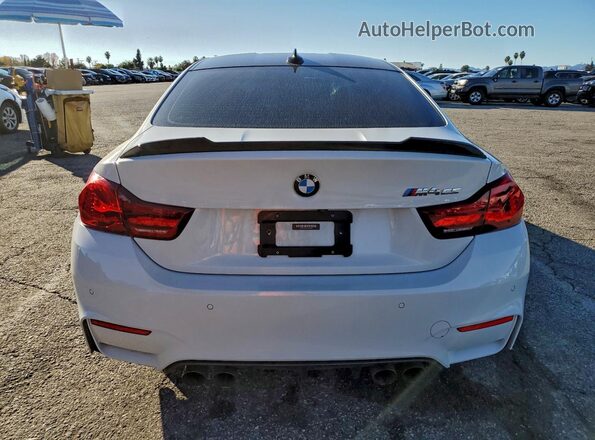 WBS3S7C51KAC09585 2019 BMW M4 Белый Вид сзади