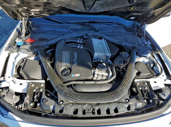 WBS3S7C51KAC09585 2019 BMW M4 Белый Вид задней части салона