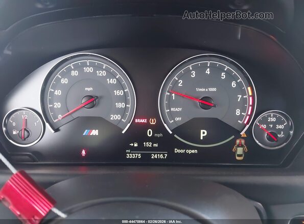 WBS3S7C59KAC09334 2019 BMW M4 Black Widok tylnych siedzeń