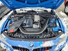 2016 Bmw M4 Синий vin: WBS3U9C50GP969045
