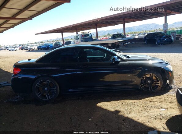 WBS3U9C52HP970666 2017 BMW M4 Black Widok wnętrza z tyłu