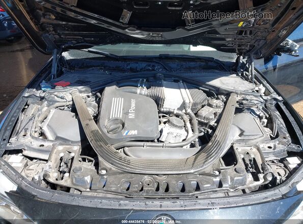 WBS3U9C52HP970666 2017 BMW M4 Black Widok z tyłu